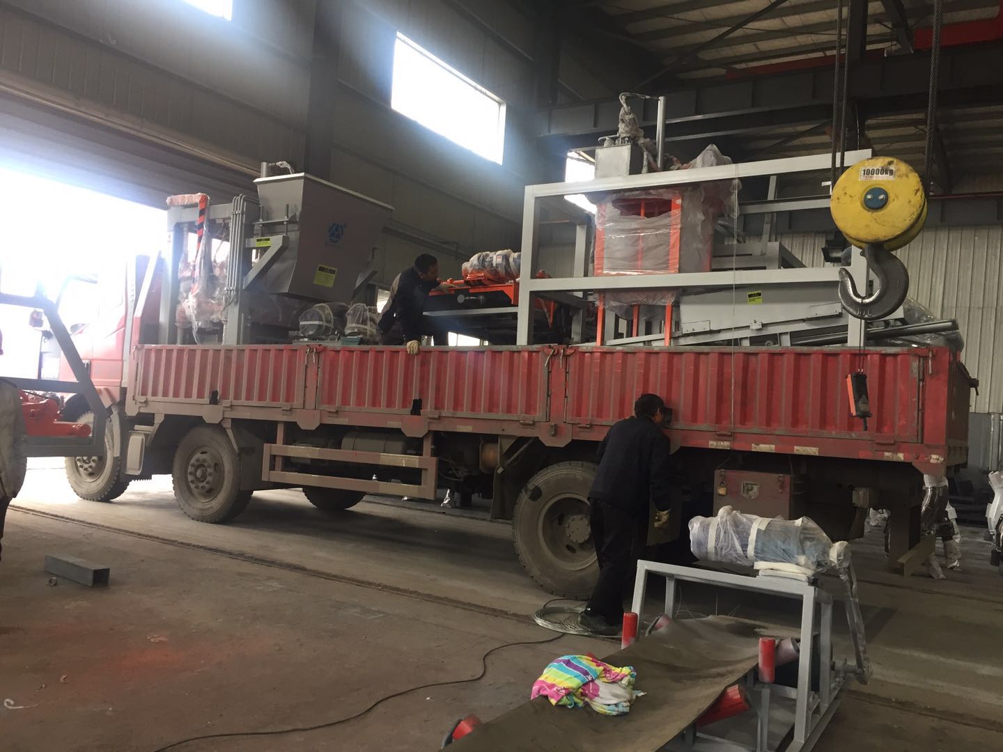 湖南省漣源市白馬山鎮(zhèn)石總訂購(gòu)的QTY5-15今天發(fā)貨啦！